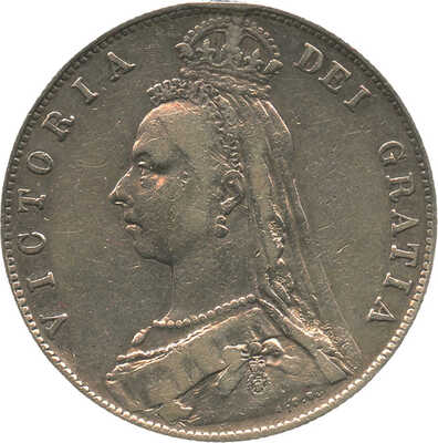 1/2 кроны 1891 года